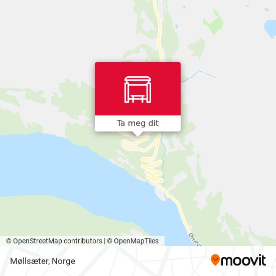 Møllsæter kart
