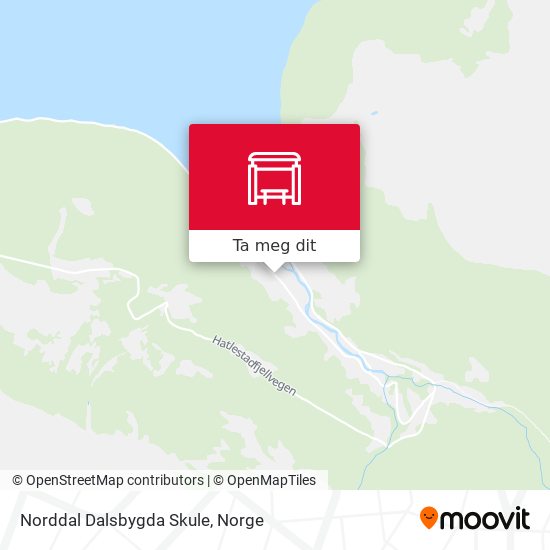 Norddal Dalsbygda Skule kart