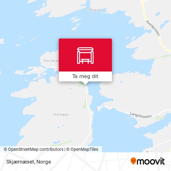Skjærnæset kart