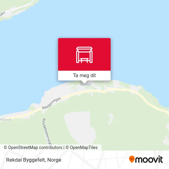 Rekdal Byggefelt kart