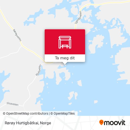 Rørøy Hurtigbåtkai kart