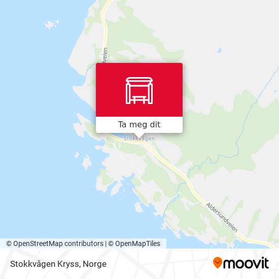 Stokkvågen Kryss kart