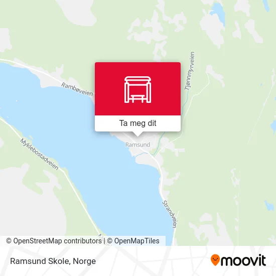 Ramsund Skole kart