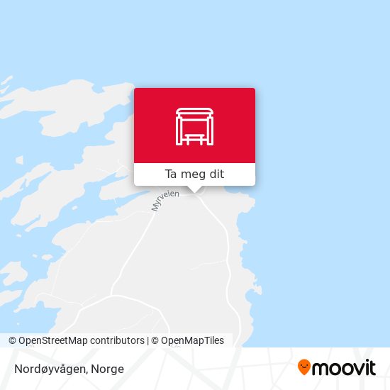 Nordøyvågen kart