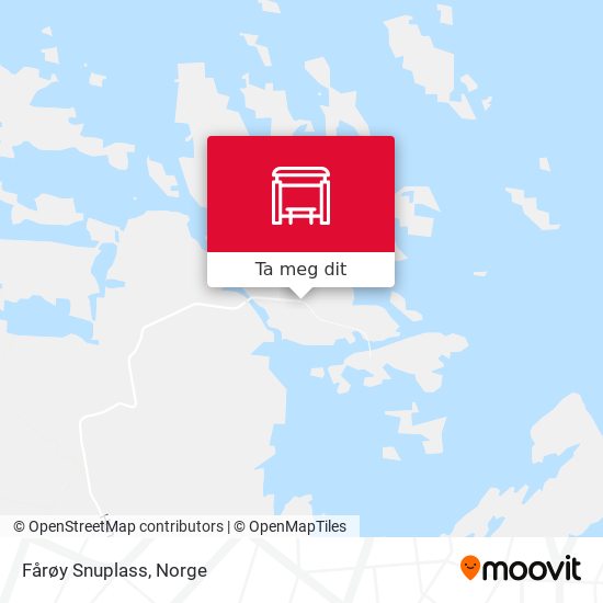 Fårøy Snuplass kart