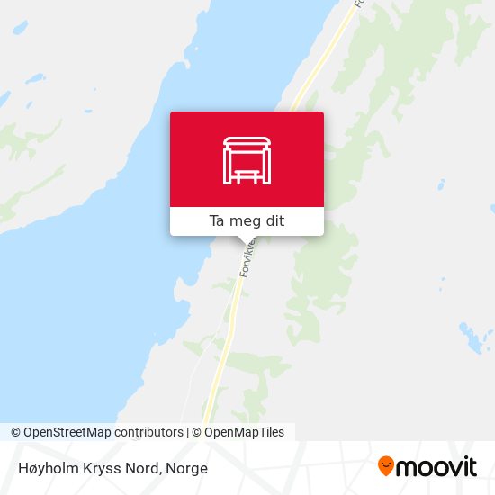 Høyholm Kryss Nord kart