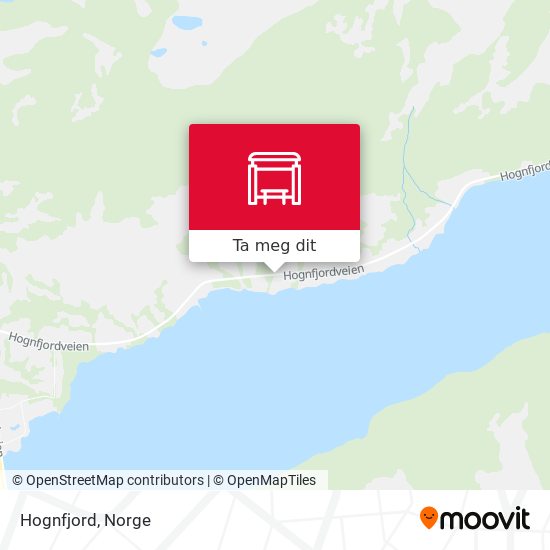 Hognfjord kart