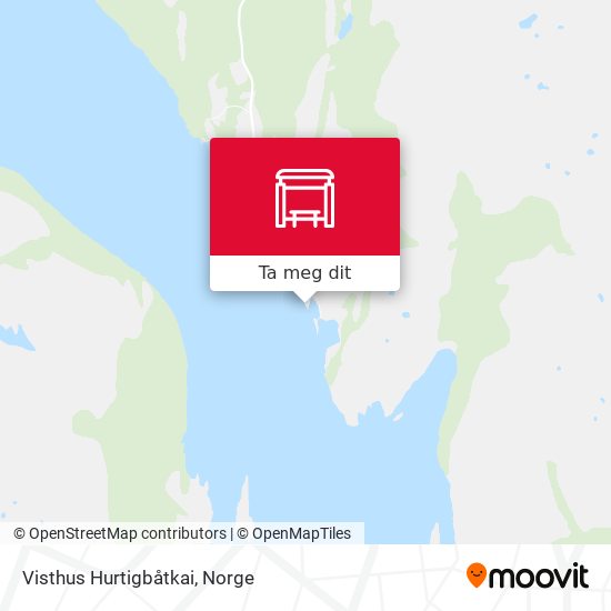 Visthus Hurtigbåtkai kart