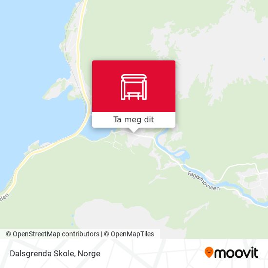 Dalsgrenda Skole kart