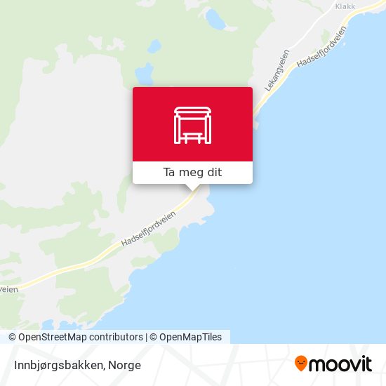 Innbjørgsbakken kart