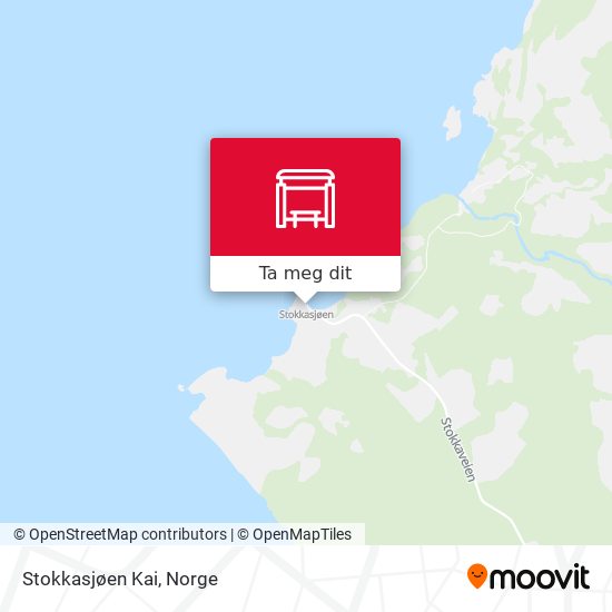 Stokkasjøen Kai kart