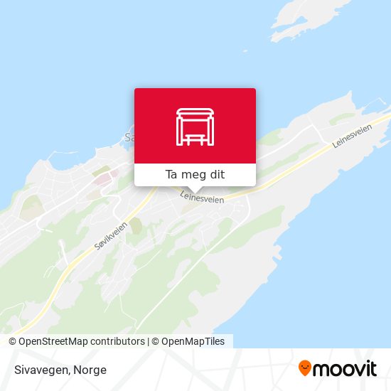 Sivavegen kart