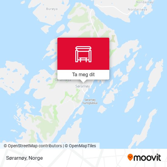 Sørarnøy kart