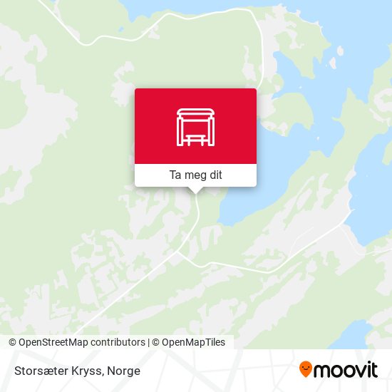 Storsæter Kryss kart