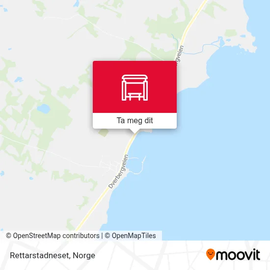 Rettarstadneset kart