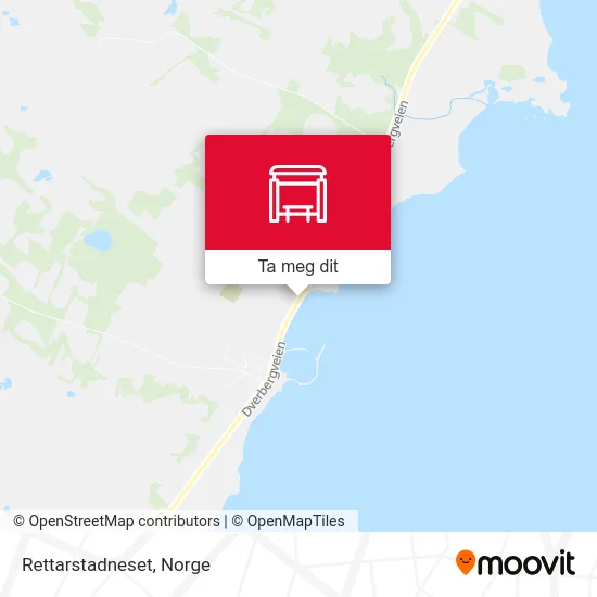 Rettarstadneset kart