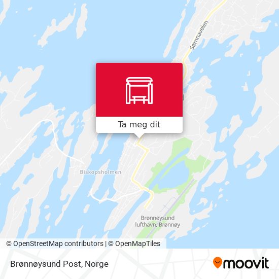 Brønnøysund Post kart