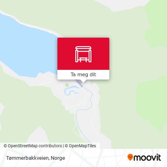Tømmerbakkveien kart