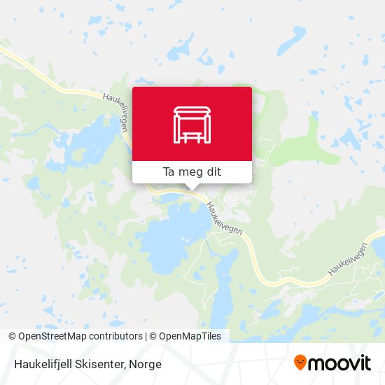 Haukelifjell Skisenter kart