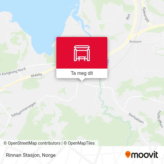 Rinnan Stasjon kart