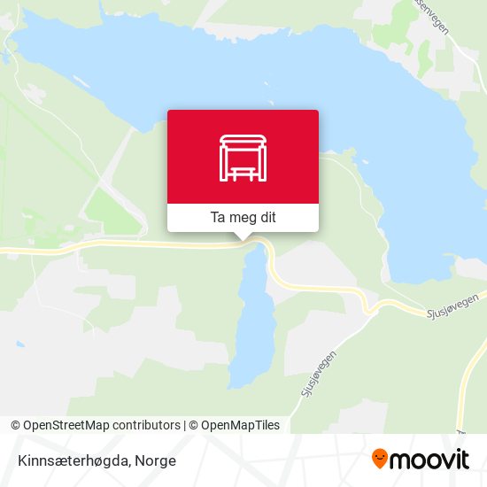 Kinnsæterhøgda kart