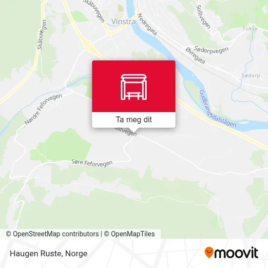 Haugen Ruste kart