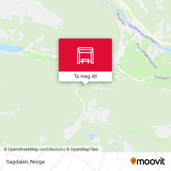 Sagdalen kart