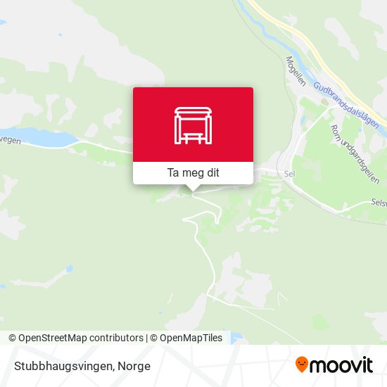 Stubbhaugsvingen kart