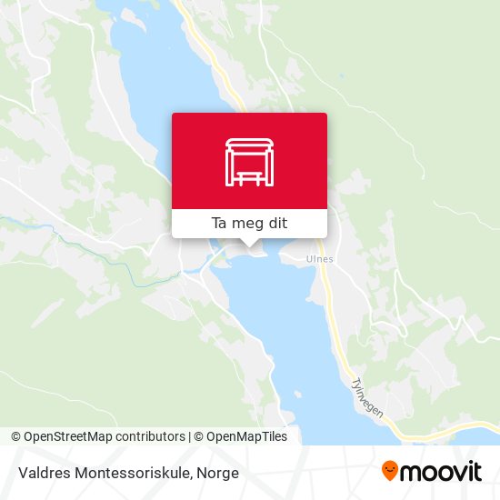 Valdres Montessoriskule kart