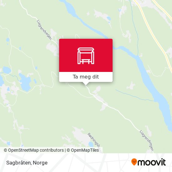 Sagbråten kart