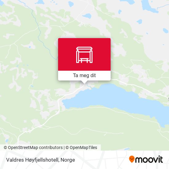 Valdres Høyfjellshotell kart
