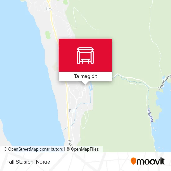 Fall Stasjon kart