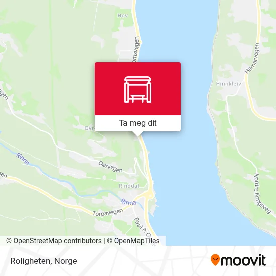 Roligheten kart