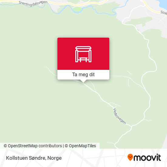 Kollstuen Søndre kart