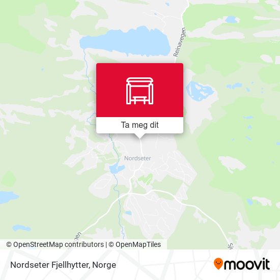 Nordseter Fjellhytter kart