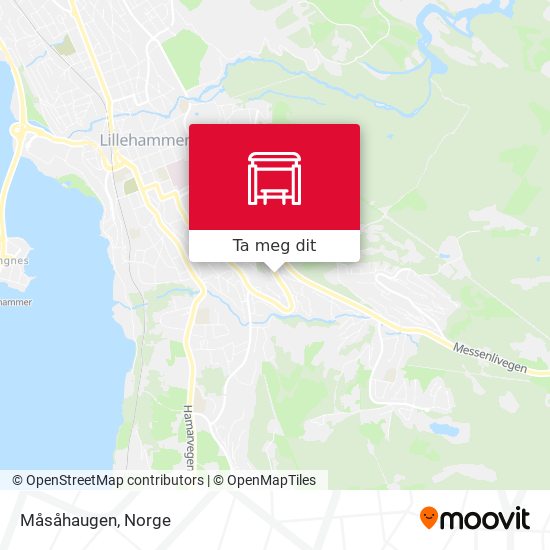 Måsåhaugen kart