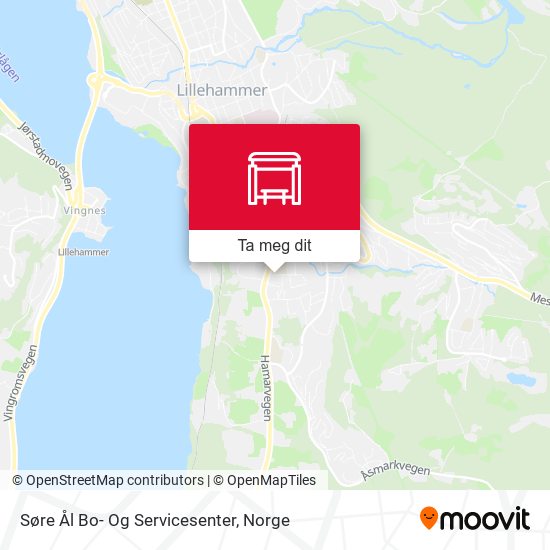 Søre Ål Bo- Og Servicesenter kart