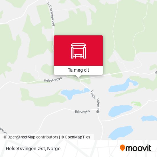 Helsetsvingen Øst kart