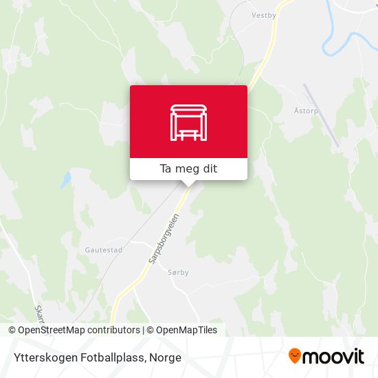 Ytterskogen Fotballplass kart