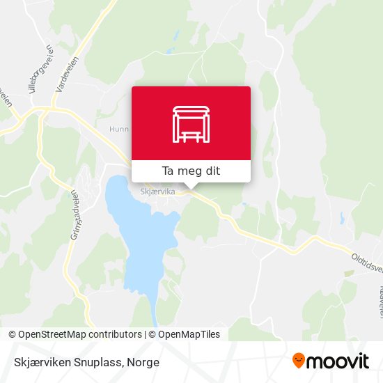 Skjærviken Snuplass kart