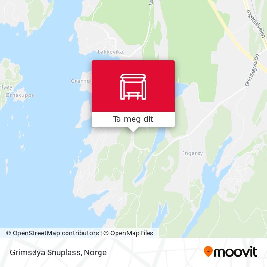 Grimsøya Snuplass kart