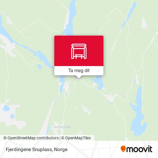 Fjerdingene Snuplass kart