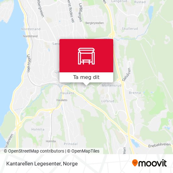 Kantarellen Legesenter kart