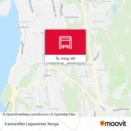 Kantarellen Legesenter kart