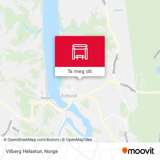 Vilberg Helsetun kart