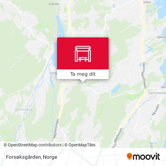 Forsøksgården kart