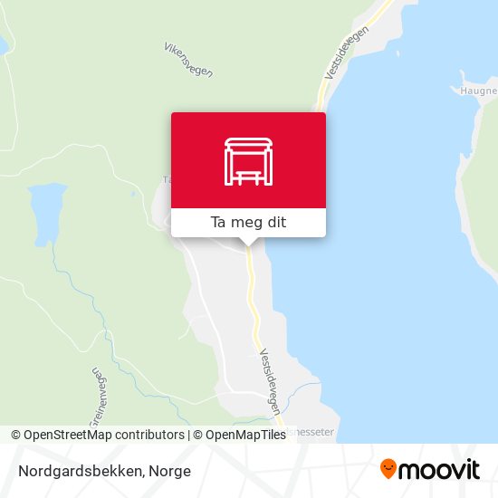 Nordgardsbekken kart