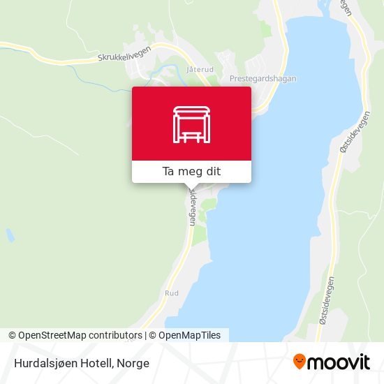 Hurdalsjøen Hotell kart