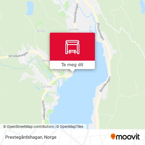 Prestegårdshagan kart