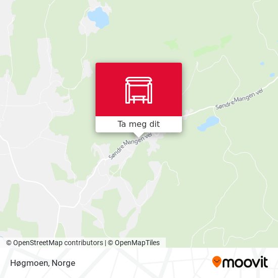 Høgmoen kart